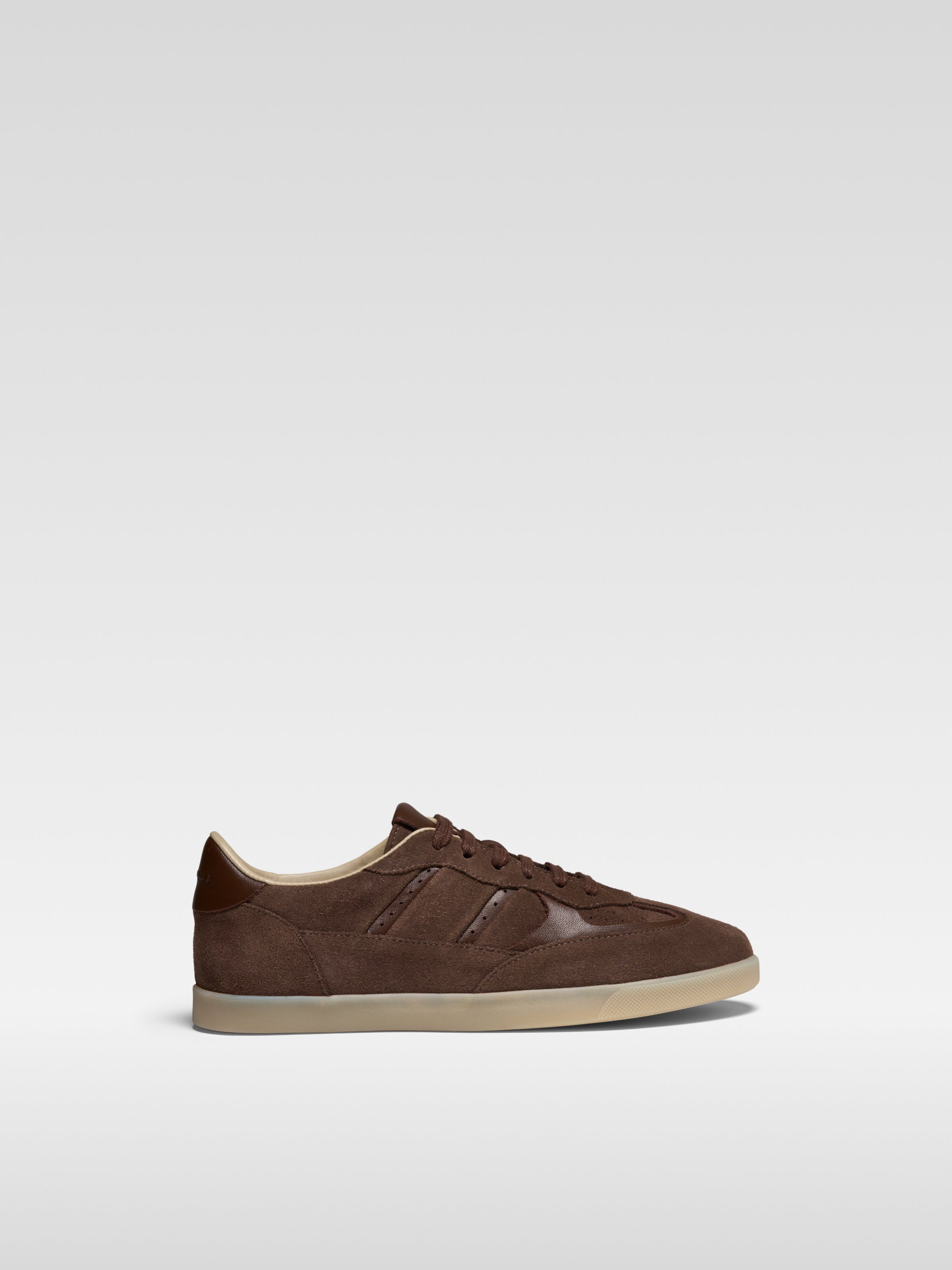 Brown suede sneakers LALAS for women