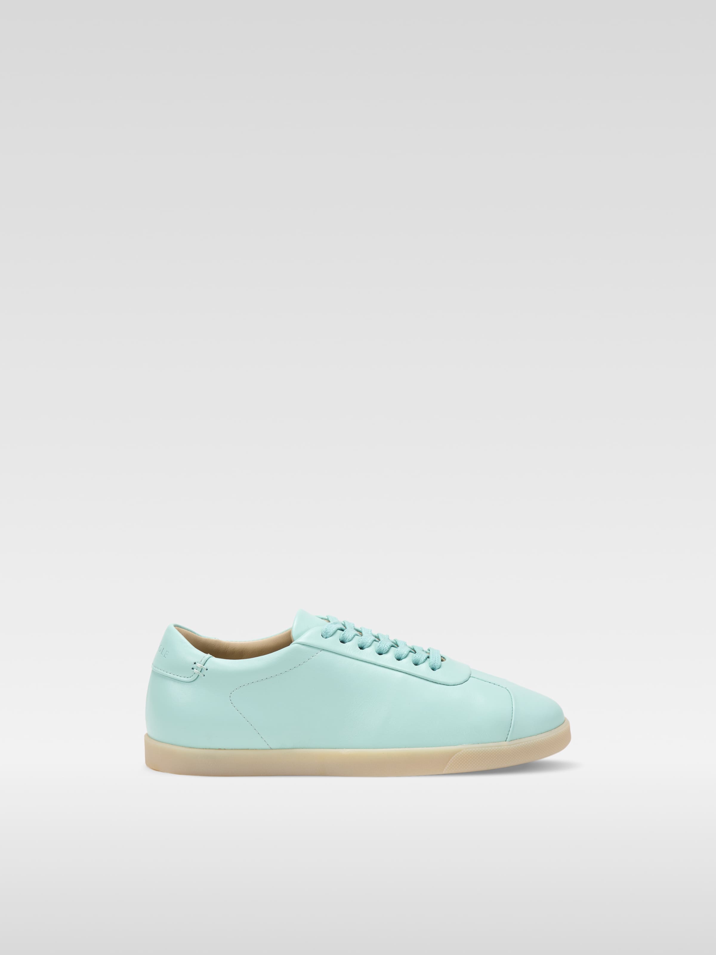 Court – 여성용 젤리 민트 가죽 스니커즈