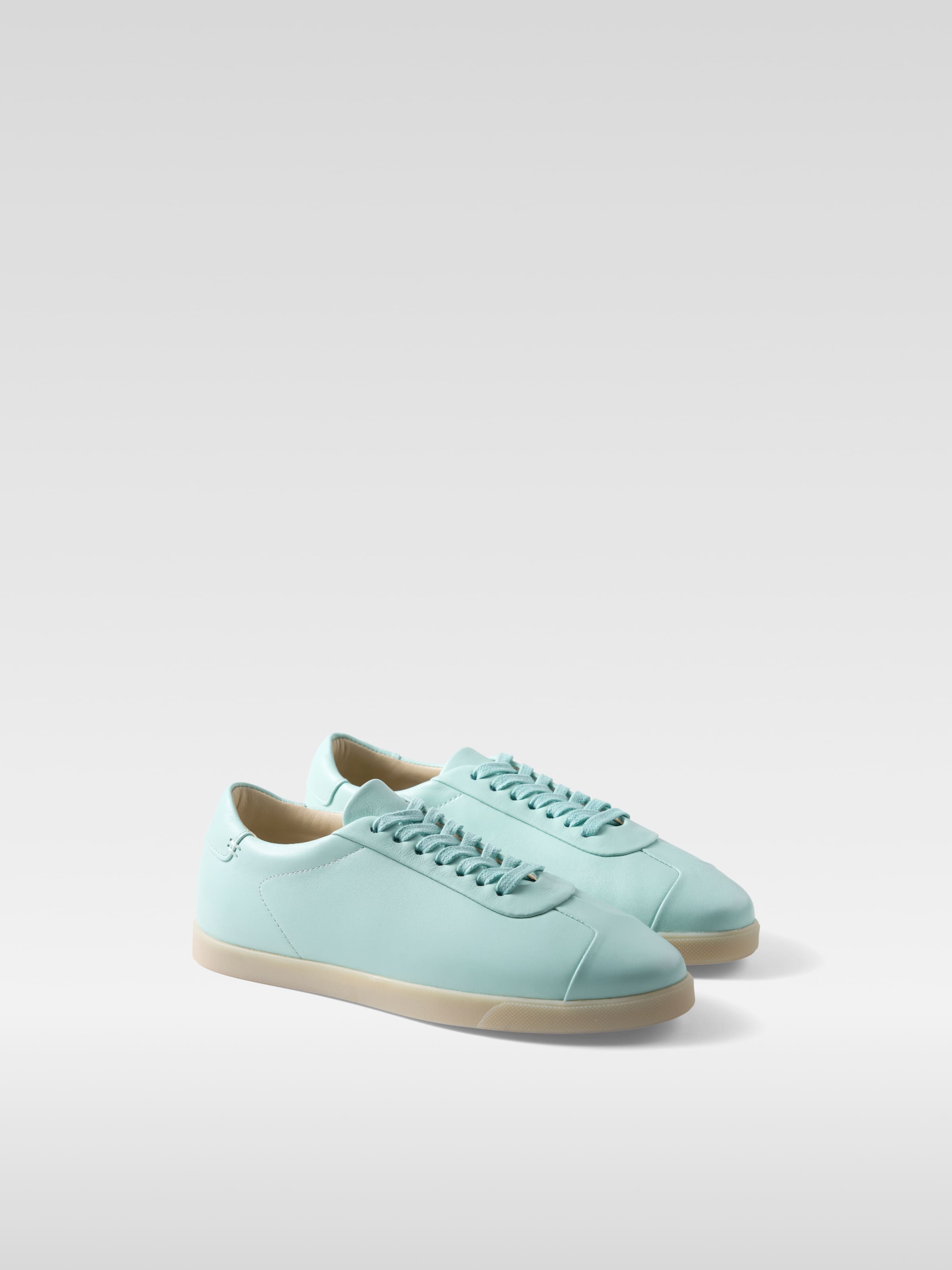 Court Jelly Mint leather sneakers for women