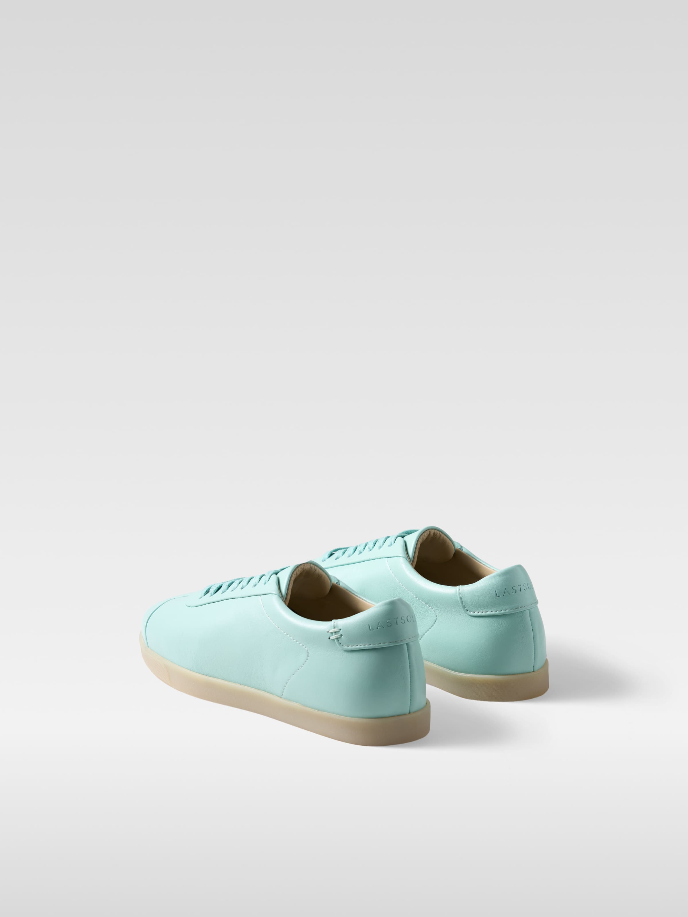 Court – 여성용 젤리 민트 가죽 스니커즈