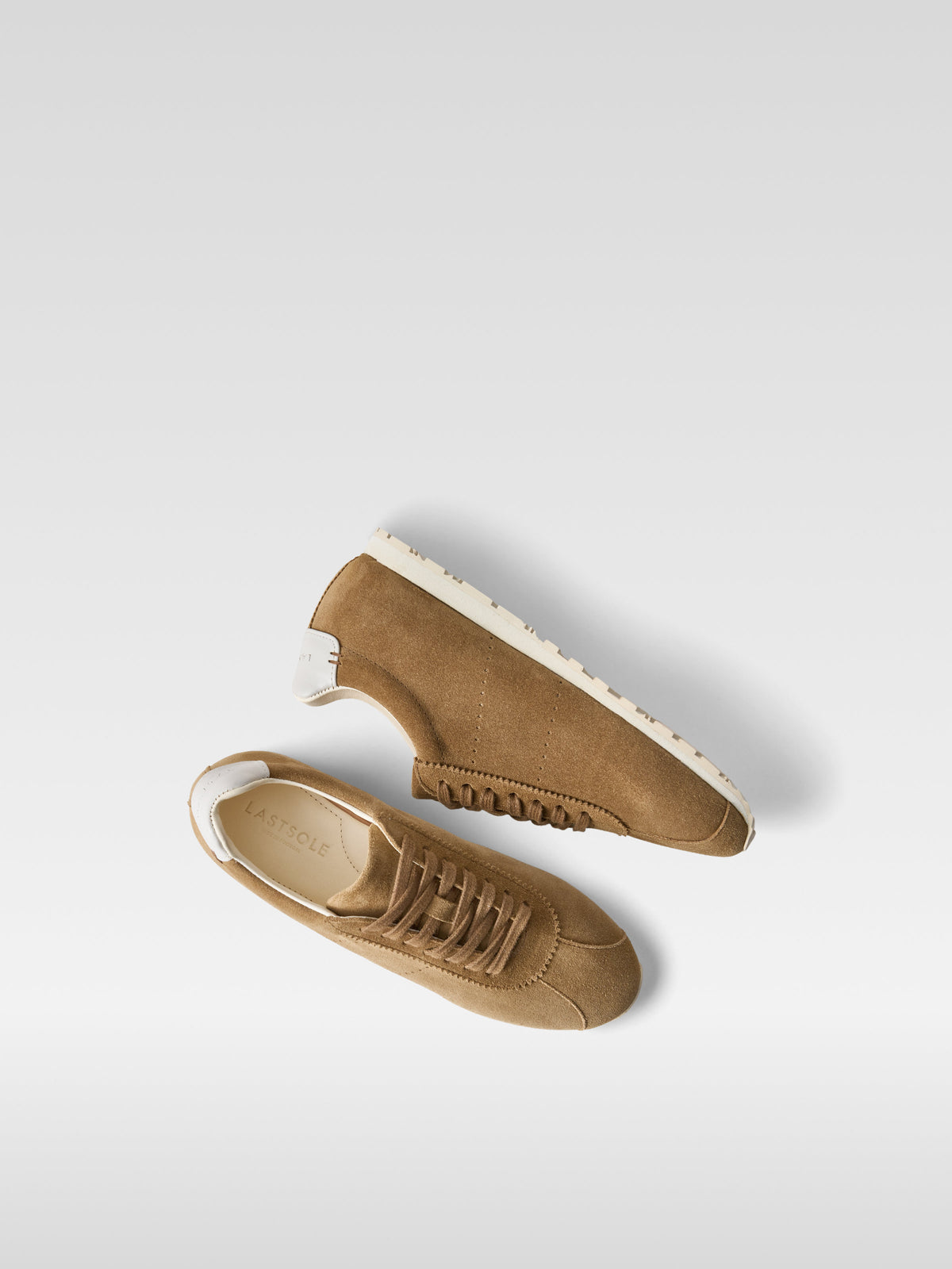 Meow beige suede sneakers for women