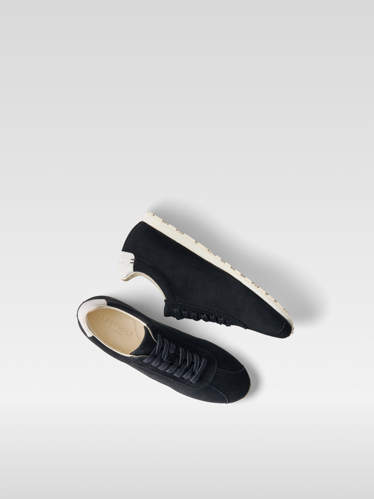 Meow black suede sneakers for women