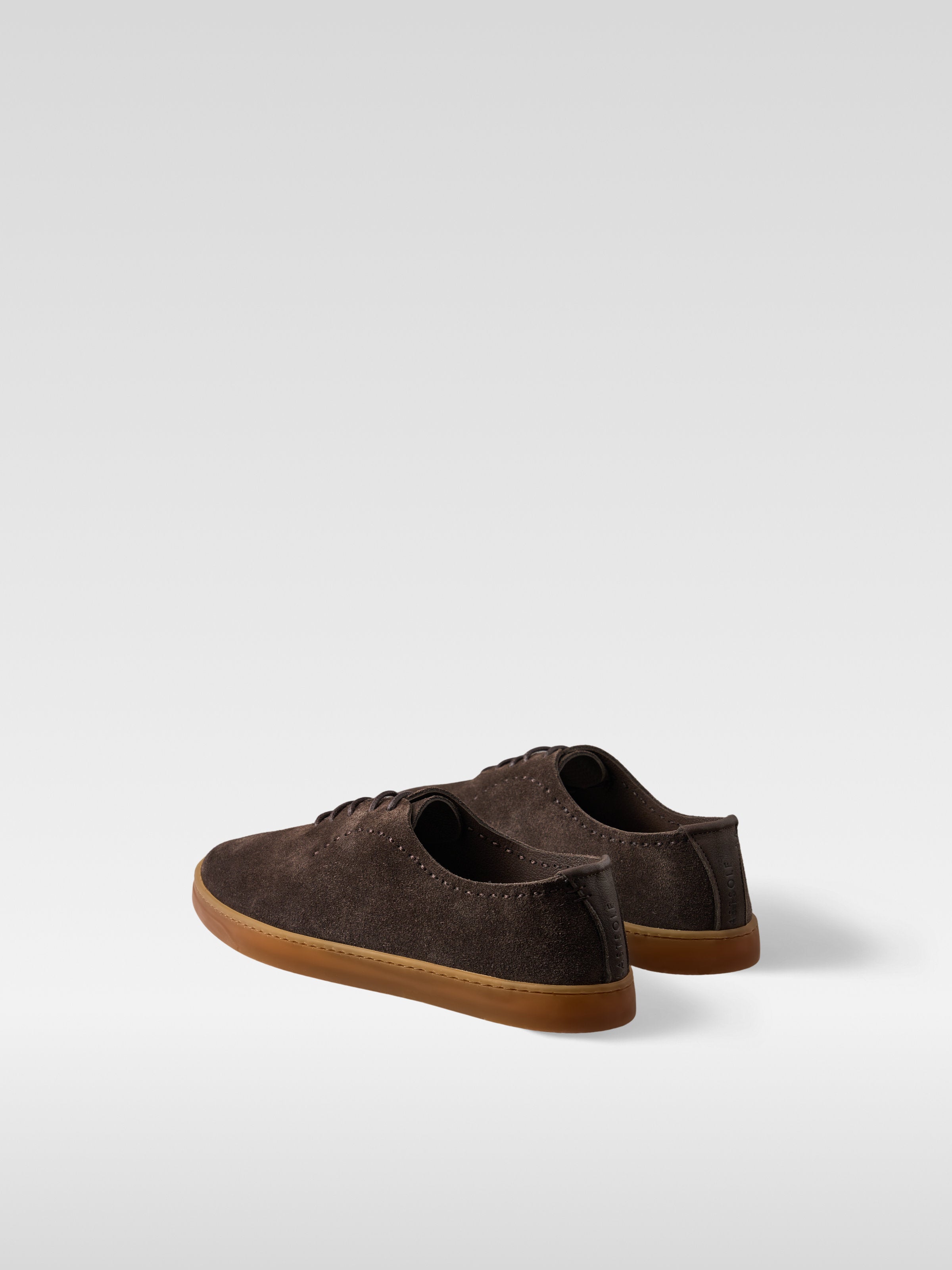Lofe II - Brown suede sneakers for men