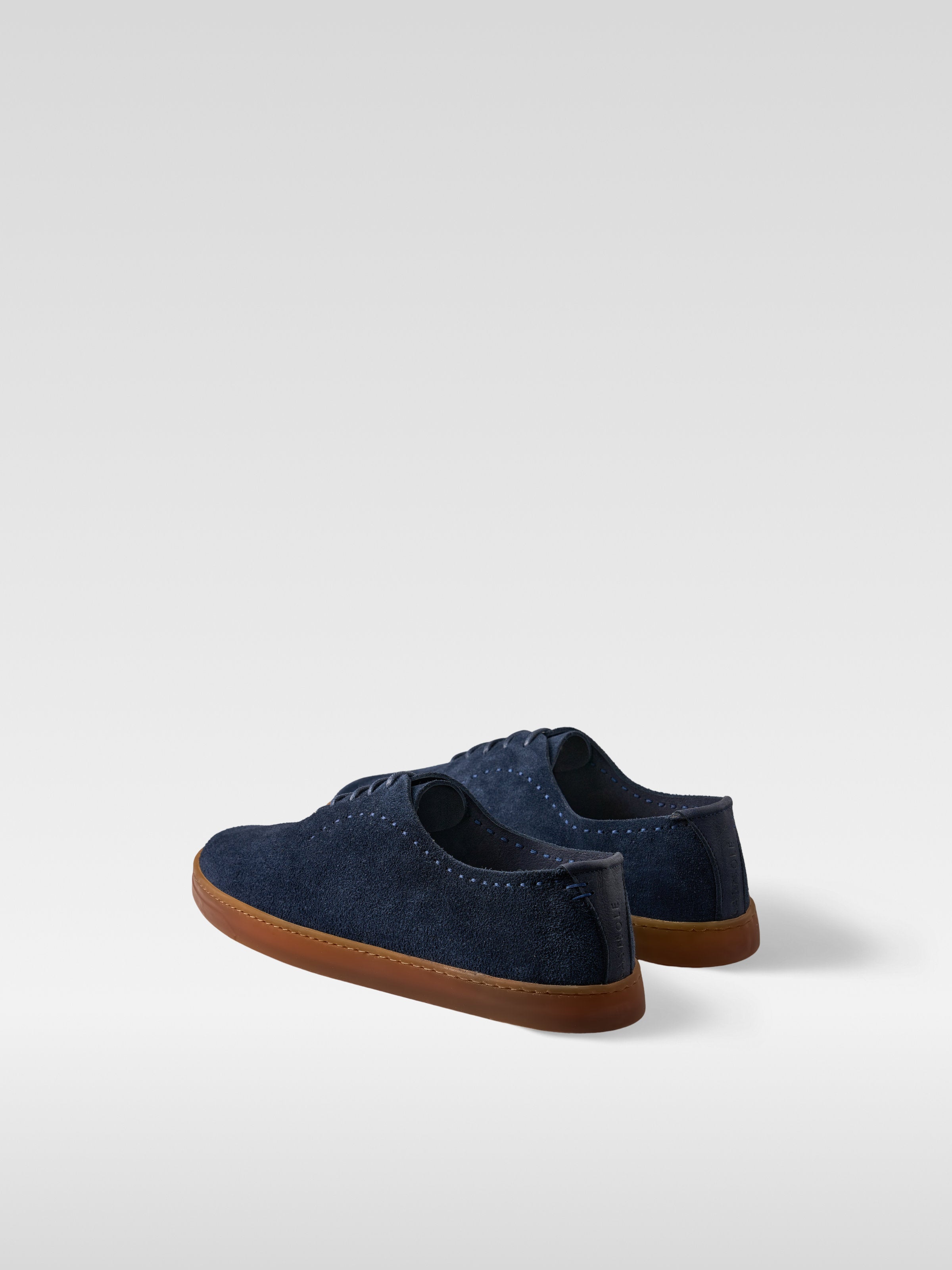 Lofe II - Dark Blue suede sneakers for men