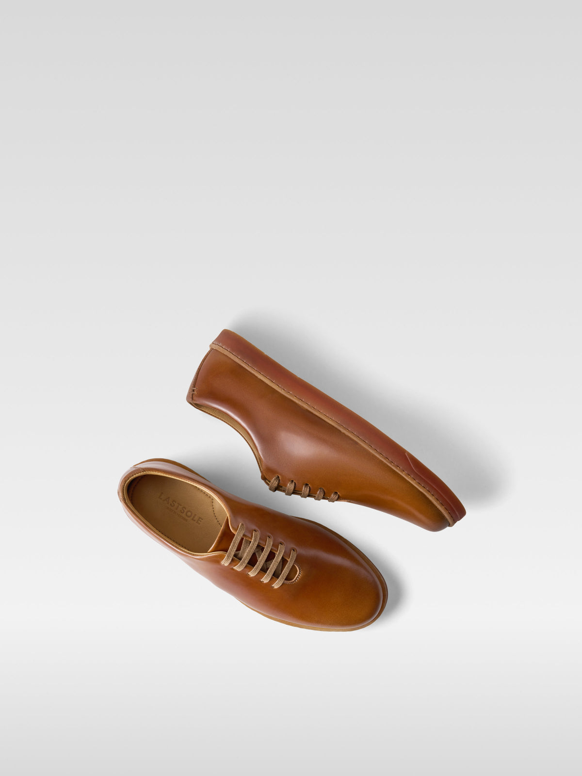 Cognac Shell Cordovan sneakers Gepetto for men