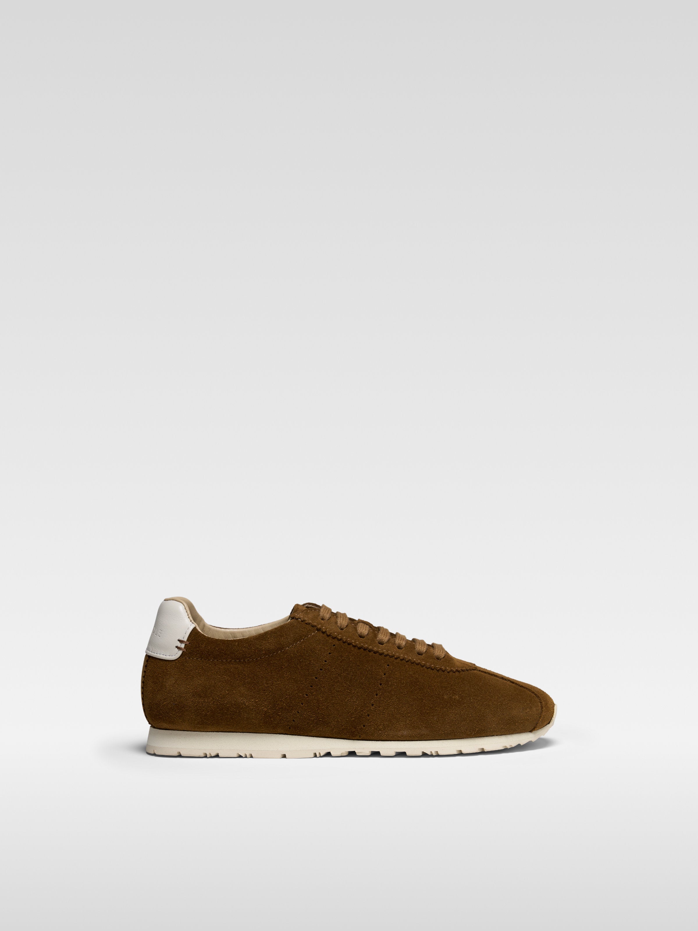 Light Brown suede sneakers meow for women
