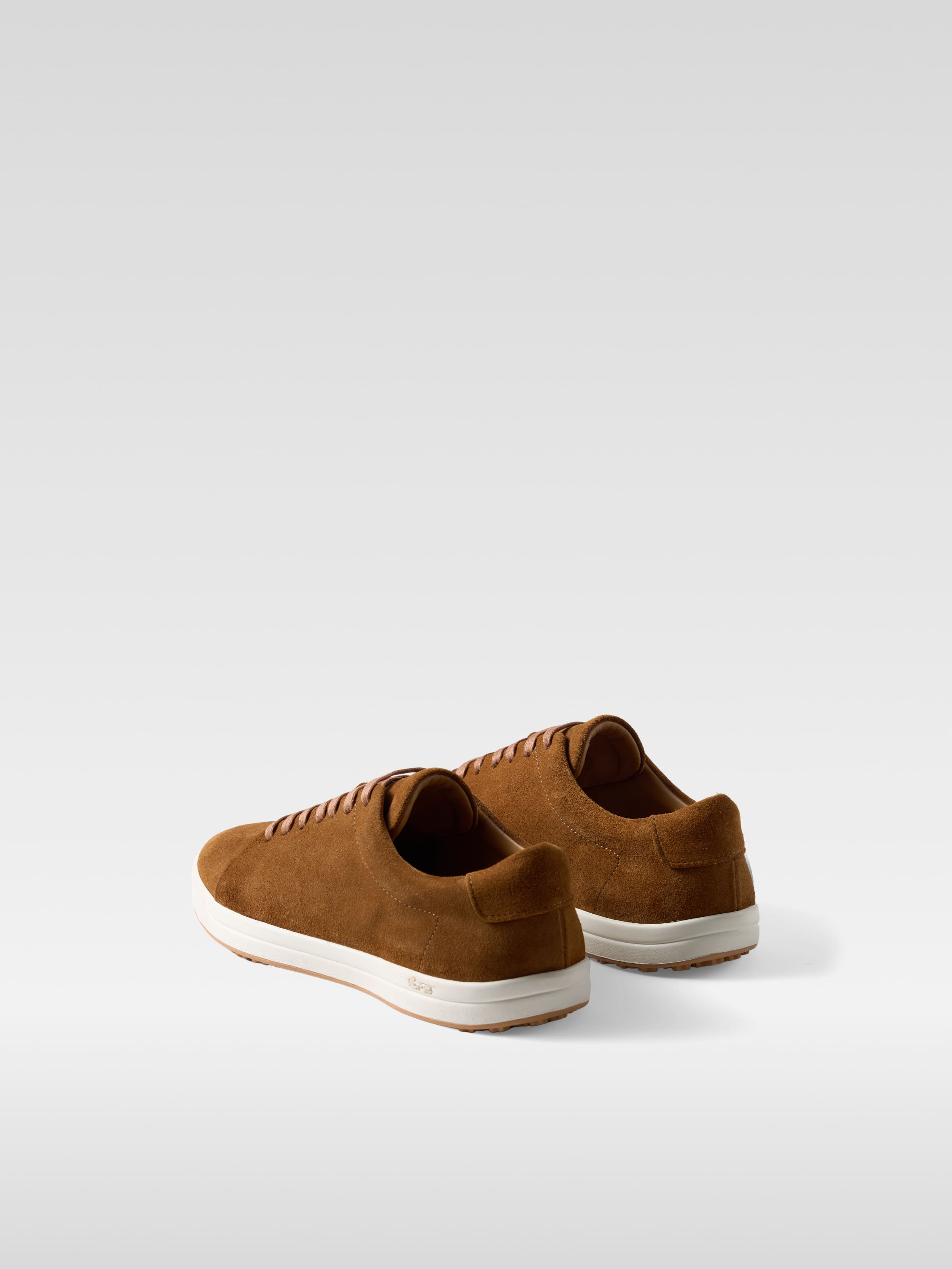 Links Cognac suede Sneakers for Men 3