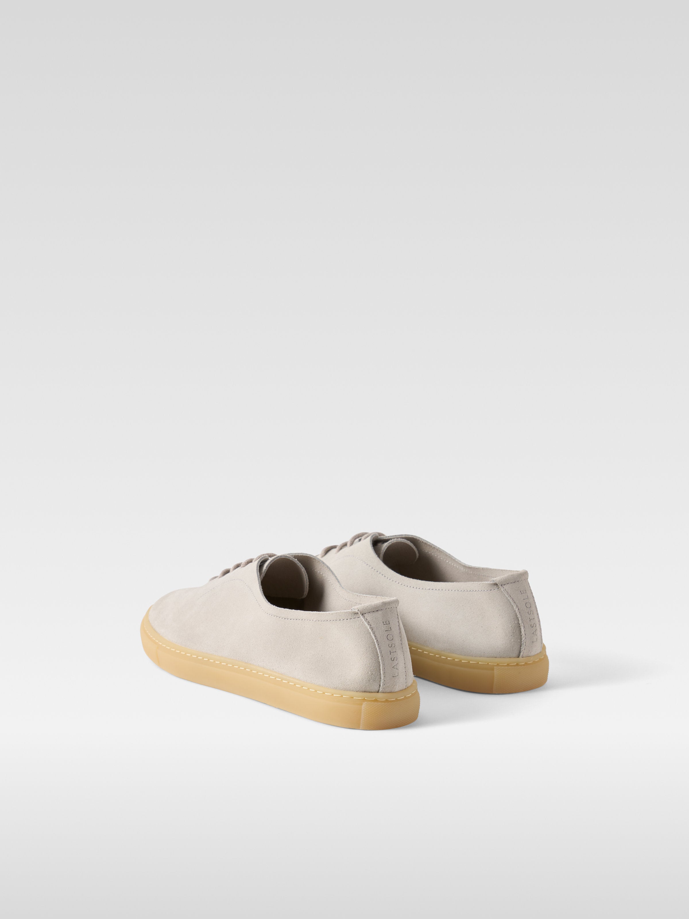 Off white suede sneakers for men