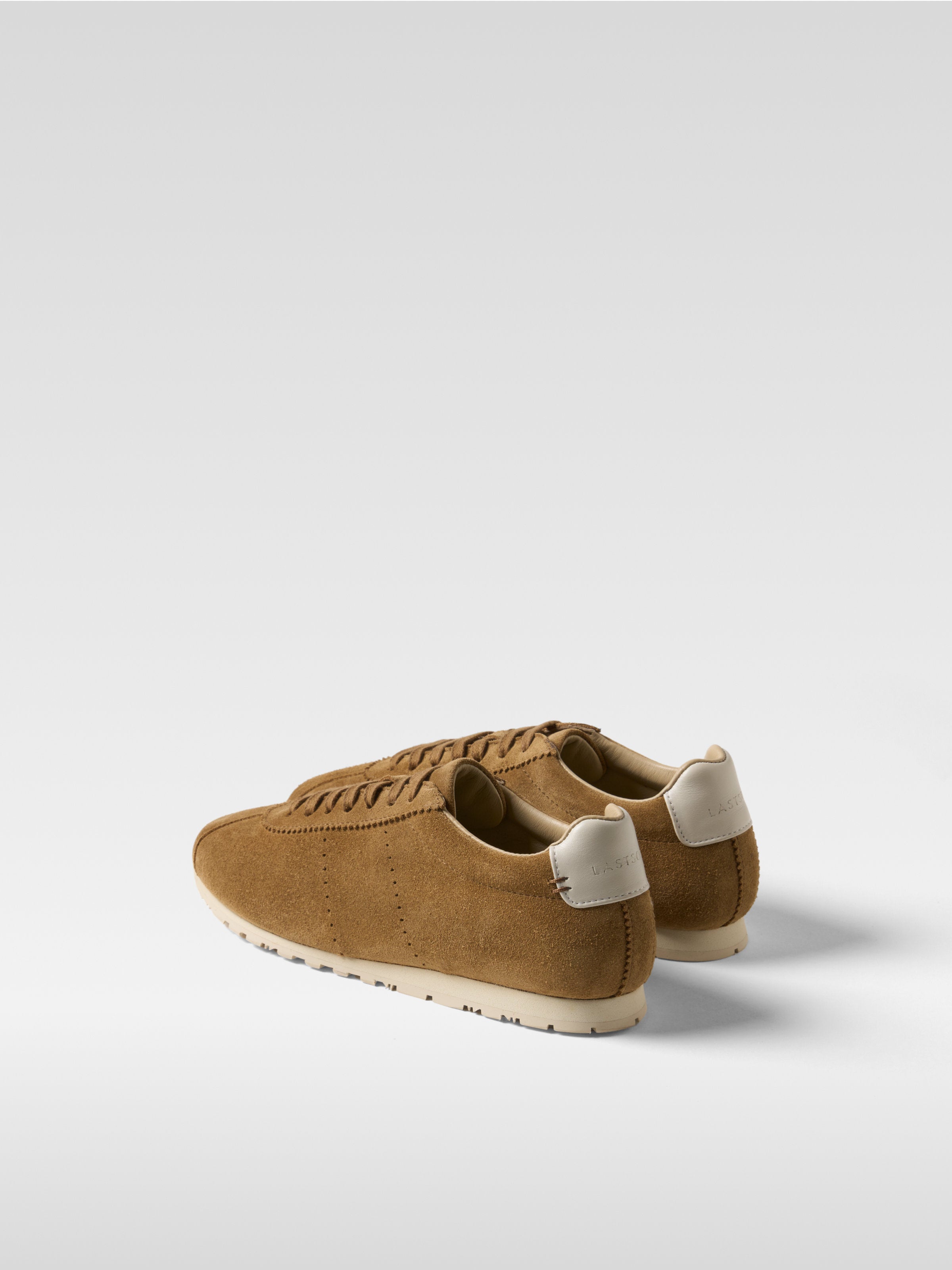 Beige suede sneakers MEOW for women
