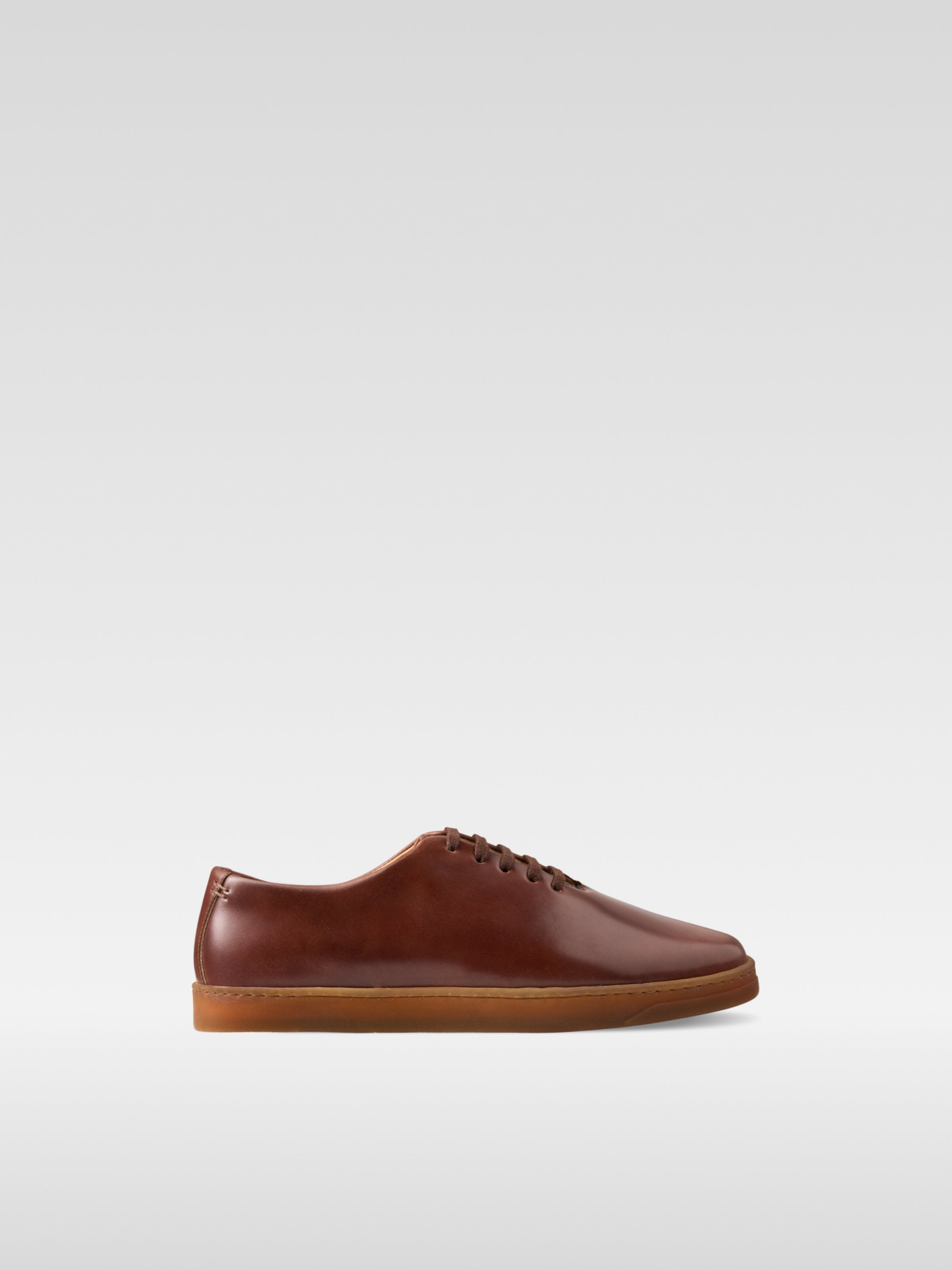 Brown Shell Cordovan sneakers Gepetto for men