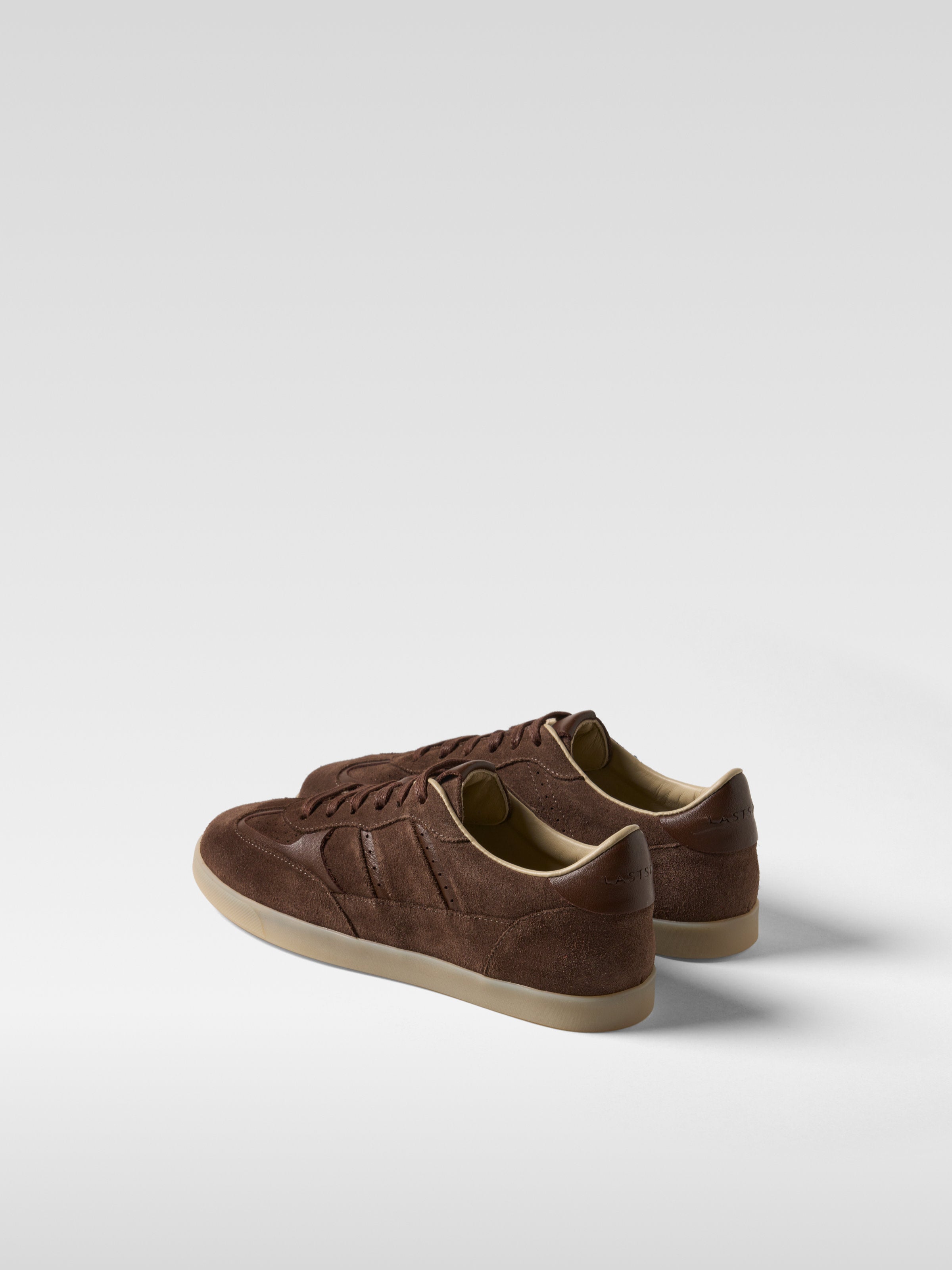 Brown suede sneakers LALAS for women