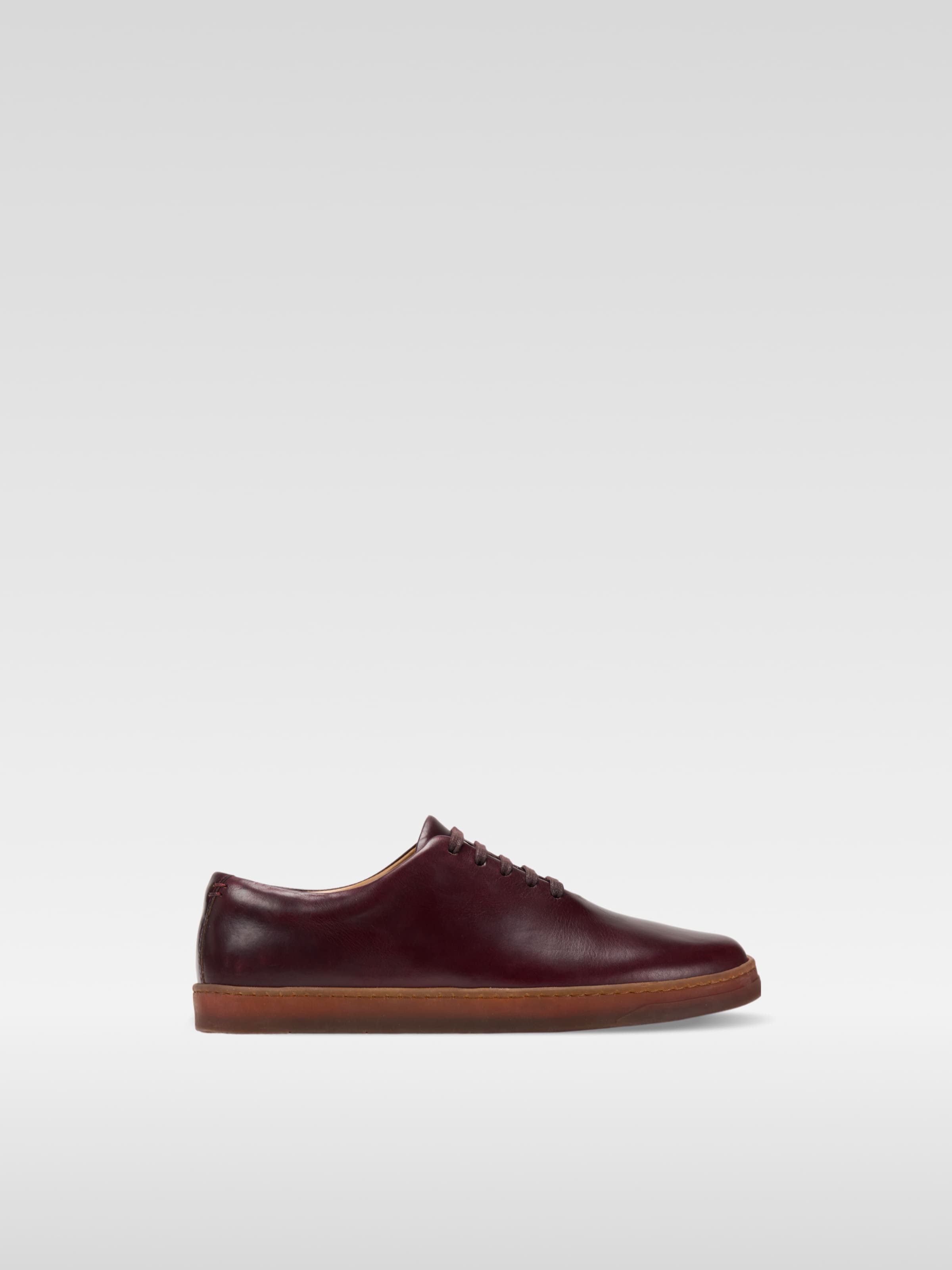 Burgundy sneakers Gepetto for men 4
