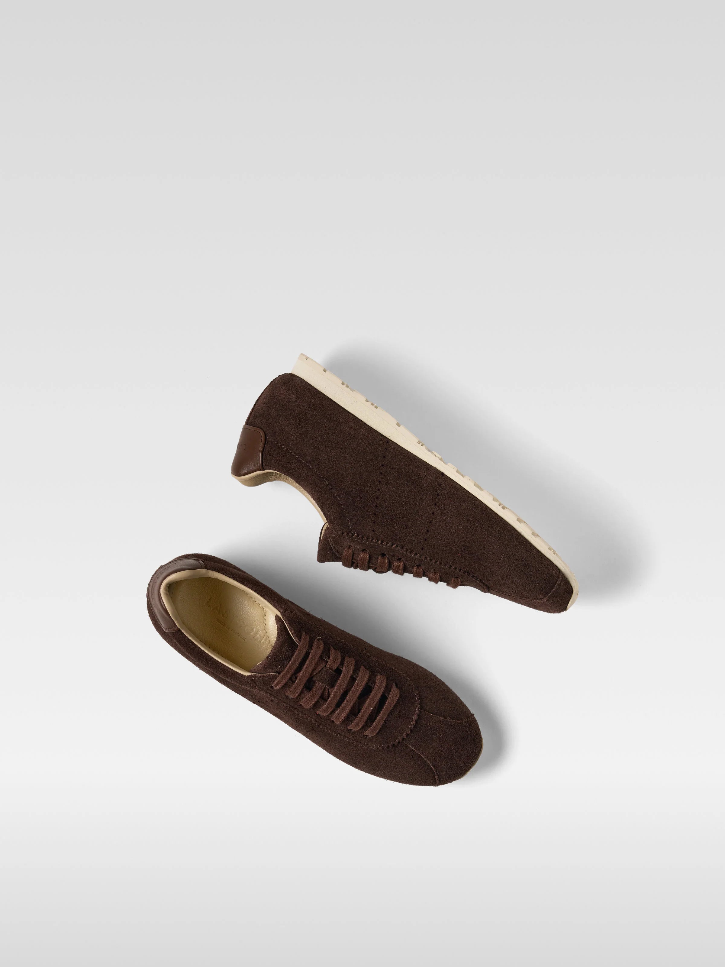 Dark Brown suede sneakers MEOW for women