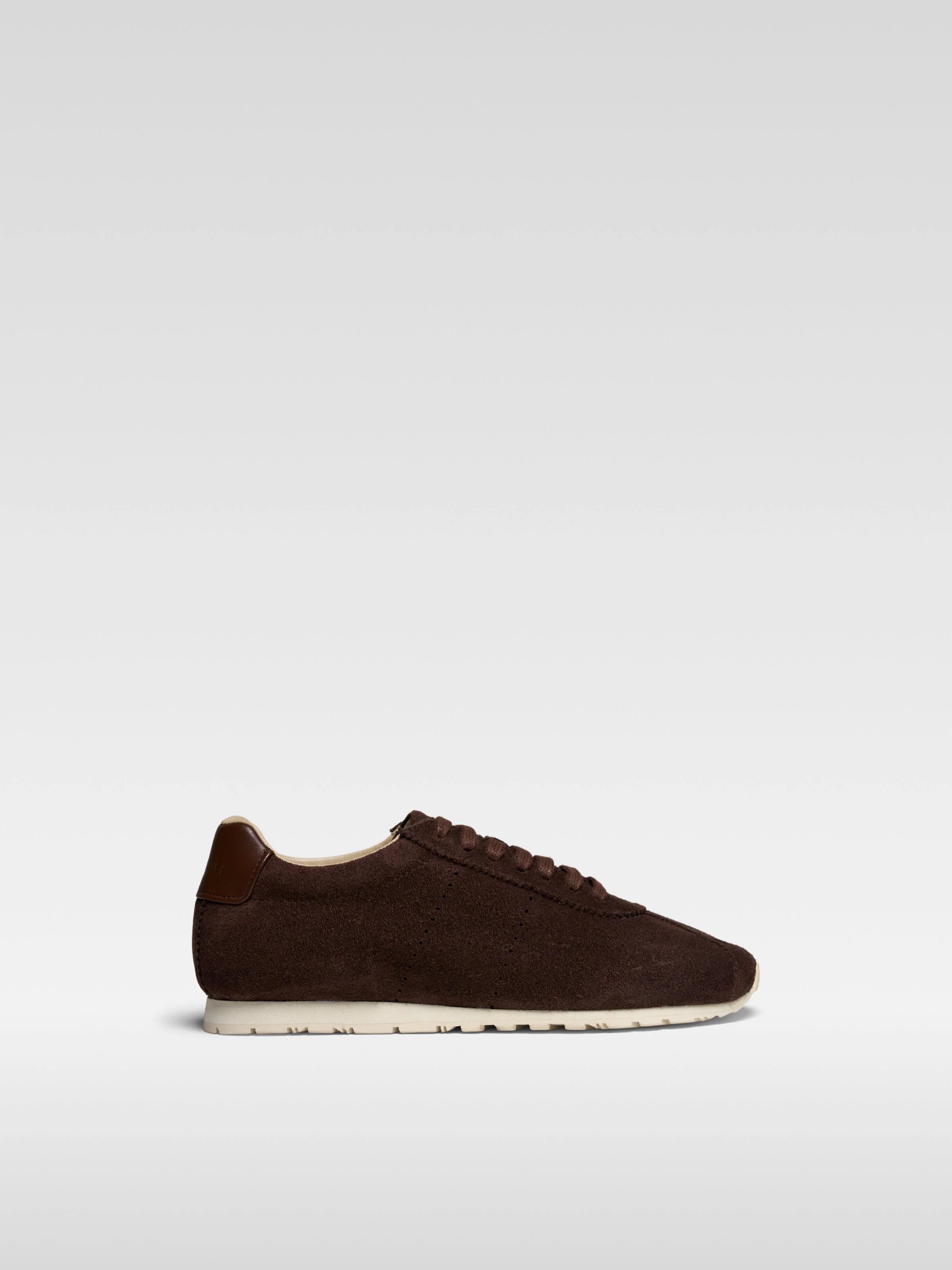 Dark Brown suede sneakers MEOW for women