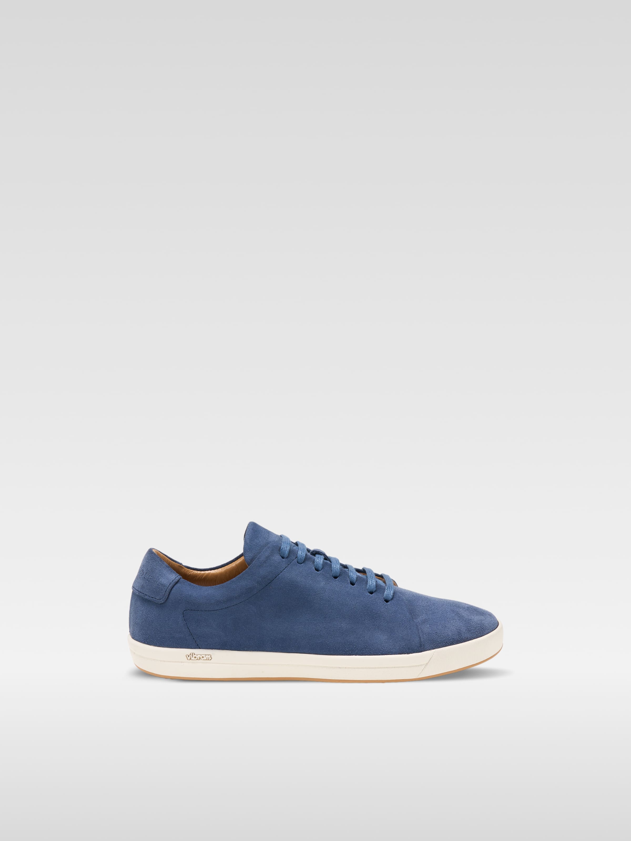 Links - Blue suede Sneakers for women 4
