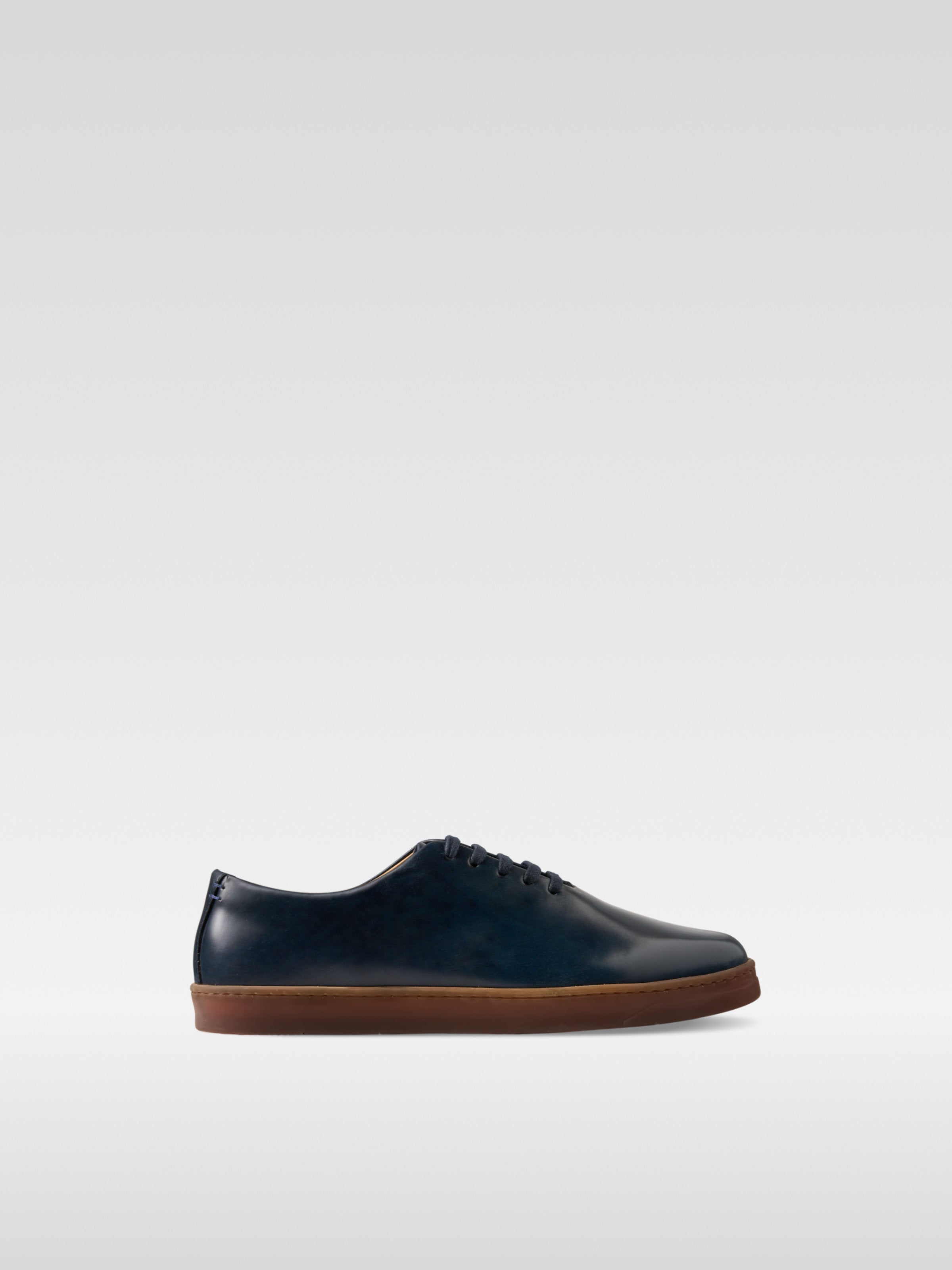 Navy Shell Cordovan sneakers Gepetto for men